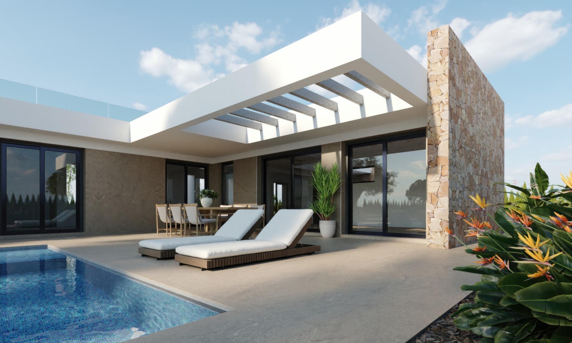Villa de lujo con piscina privada y 600m² de parcela en Hacienda del Álamo