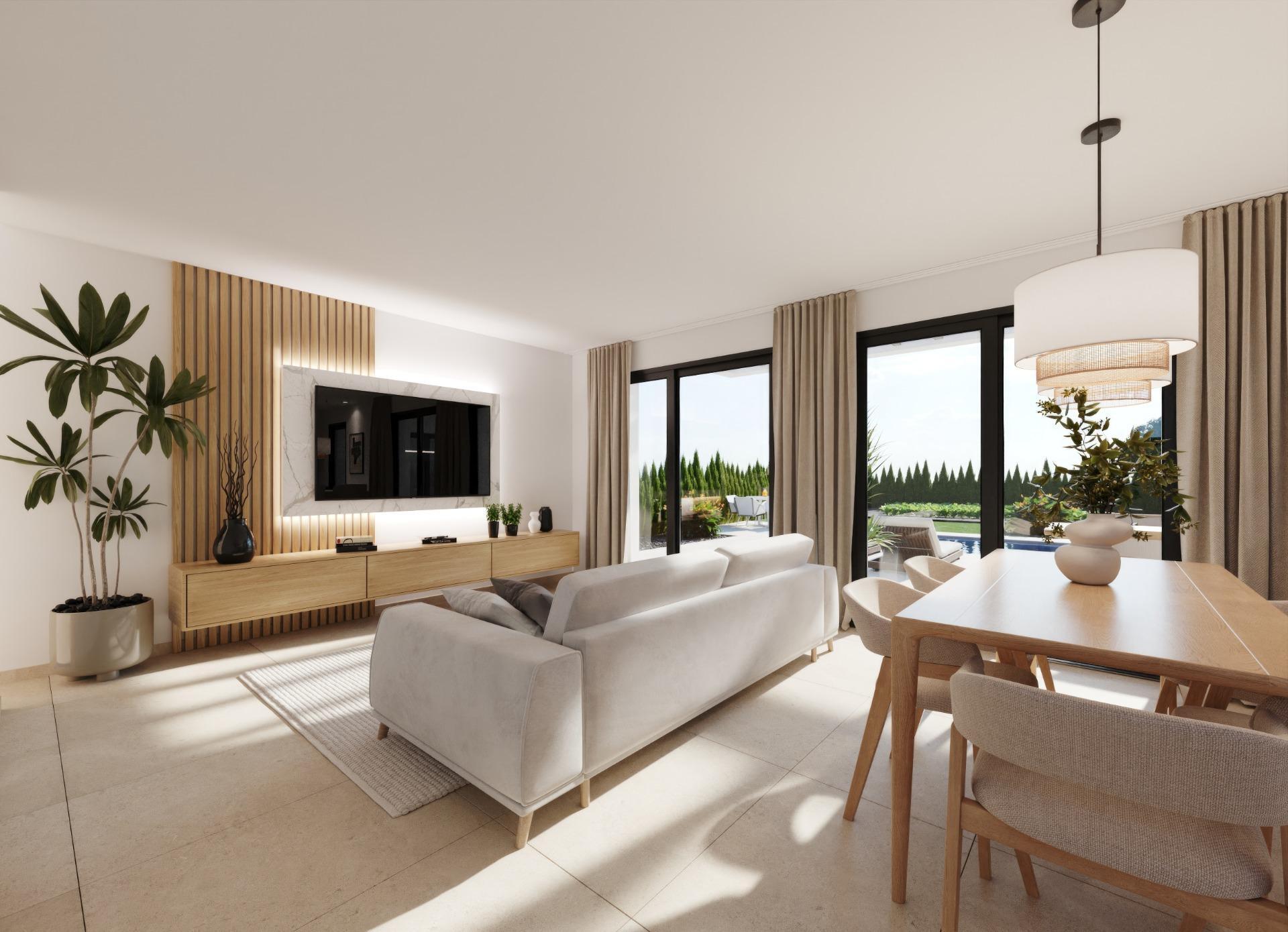 Villa de lujo con piscina privada y 600m² de parcela en Hacienda del Álamo