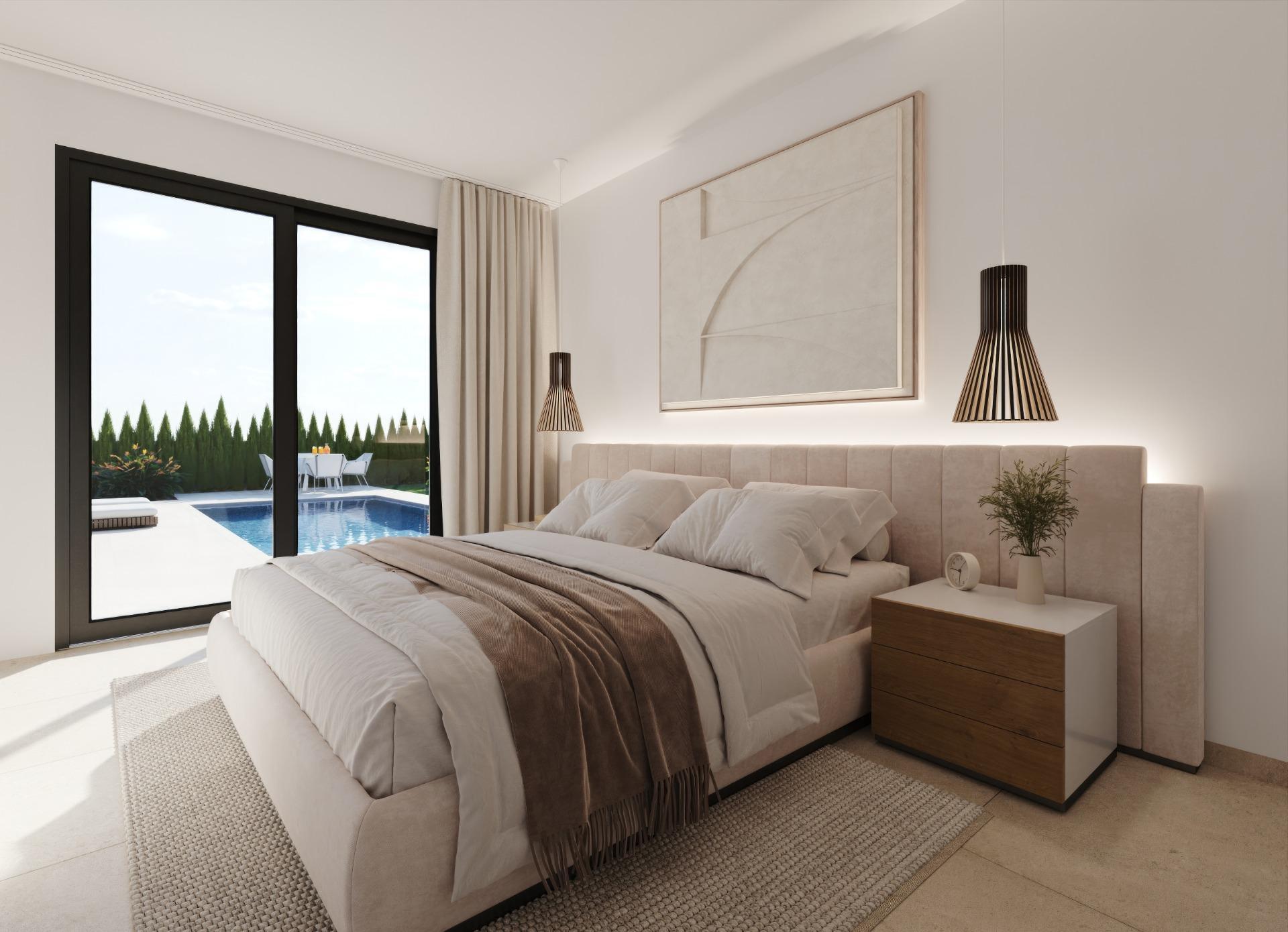Villa de lujo con piscina privada y 600m² de parcela en Hacienda del Álamo