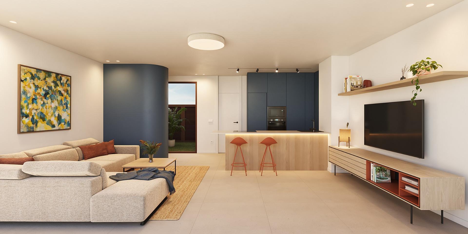 Chalet de obra nueva con piscina privada en el corazón de San Pedro del Pinatar