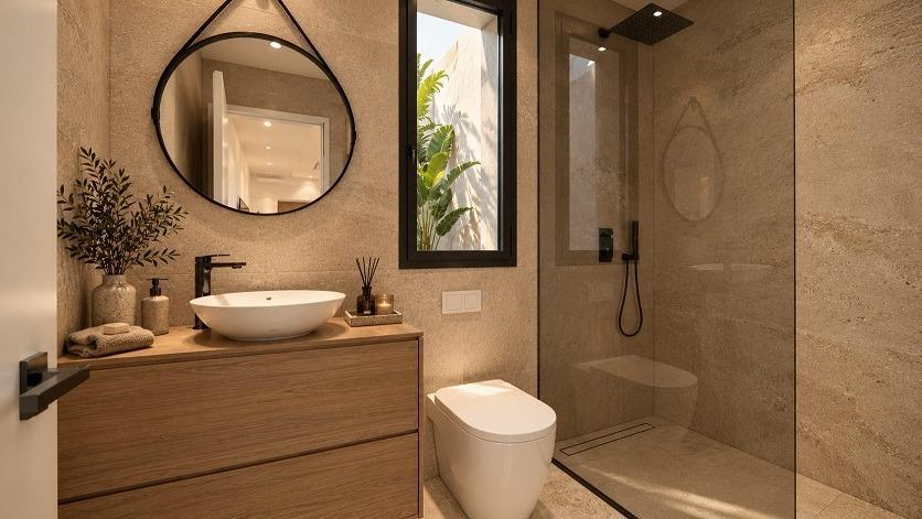 Villa de Obra Nueva en Torrevieja con Piscina Privada y Solárium — 4 Dorm.