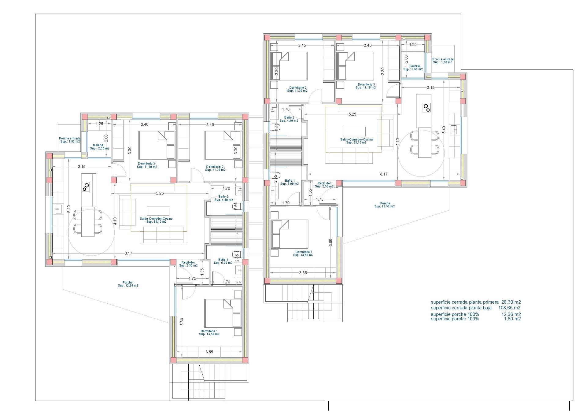Villa de Obra Nueva en Torrevieja con Piscina Privada y Solárium — 4 Dorm.