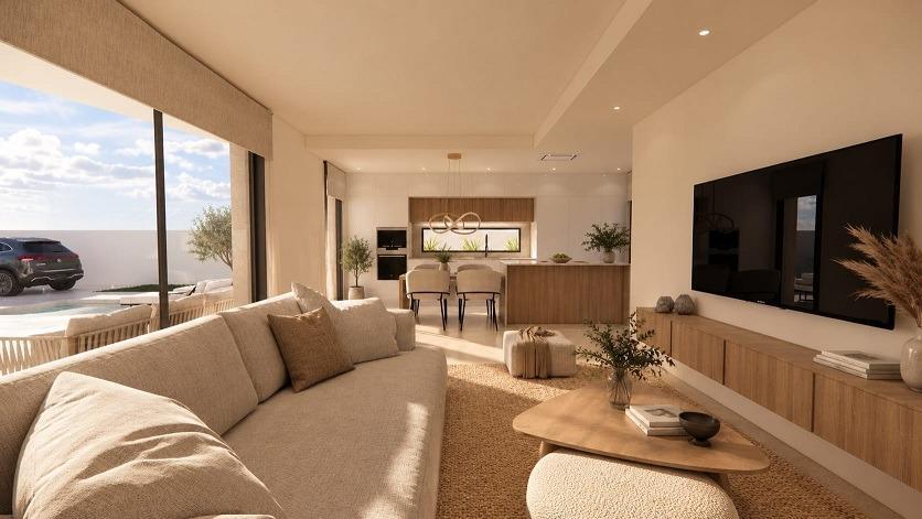 Villa de Obra Nueva en Torrevieja con Piscina Privada y Solárium — 4 Dorm.