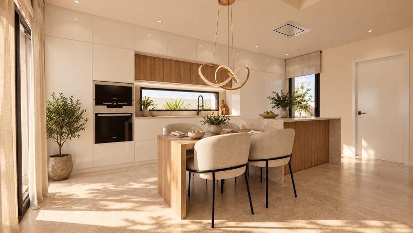 Villa de Obra Nueva en Torrevieja con Piscina Privada y Solárium — 4 Dorm.