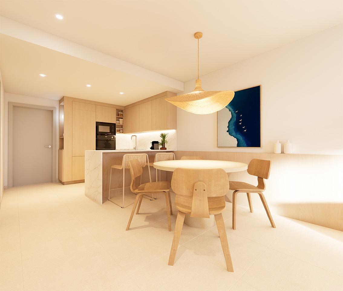 Apartamento de obra nueva en Los Frutales con piscina y licencia — 3 dorm.